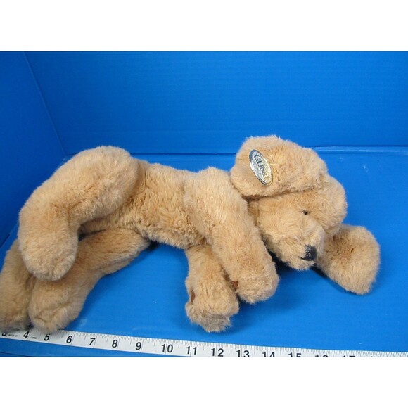 Gund Muttsy Puppy Dog Plush 14” Sueded Paws Plush Vtg 1985 w/Plastic Tag - Picture 2 of 9